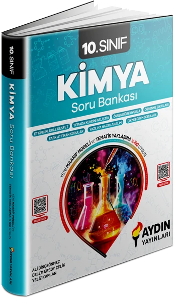 Aydın 2026 10. Sınıf Kimya Konu Özetli Soru Bankası - Resim 3