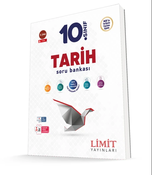 Limit 2026 10. Sınıf Tarih Soru Bankası Güncel Müfredat
