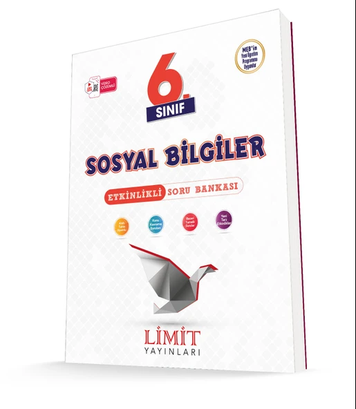 Limit 2026 6. Sınıf Sosyal Bilgiler Etkinlikli Soru Bankası Güncel Müfredat ürün görseli