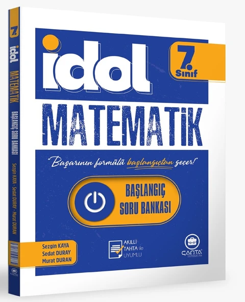Çanta 2025 7. Sınıf İdol Matematik Başlangıç Soru Bankası ürün görseli