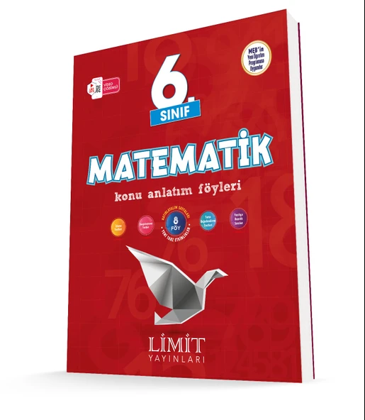 Limit 2026 6. Sınıf Matematik Konu Anlatım Föyleri Güncel Müfredat ürün görseli