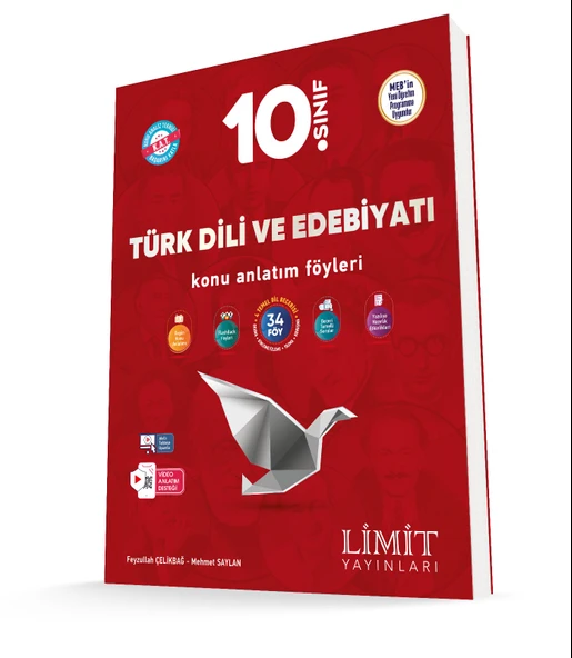 Limit 2026 10. Sınıf Türk Dili Ve Edebiyatı Konu Anlatım Föyleri Güncel Müfredat ürün görseli