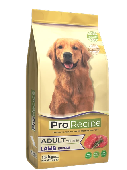 Pro Recipe Kuzu Etli Yetişkin Köpek Maması 15 KG - 1