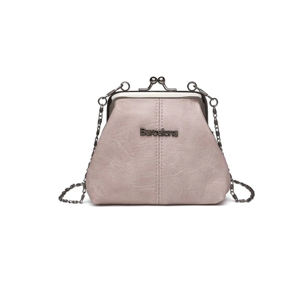 Mini Boy Yıkama Deri Burslu Kadın Kese 21-K Barcelona 1907-7