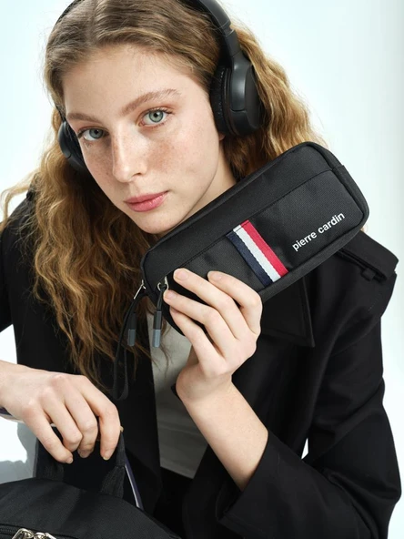 Pierre Cardin Kalem Çantası Siyah 03PCKLM1002.SY - Resim 2