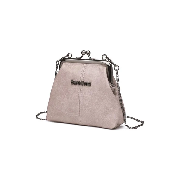 Mini Boy Yıkama Deri Burslu Kadın Kese 21-K Barcelona 1907-7 - 3