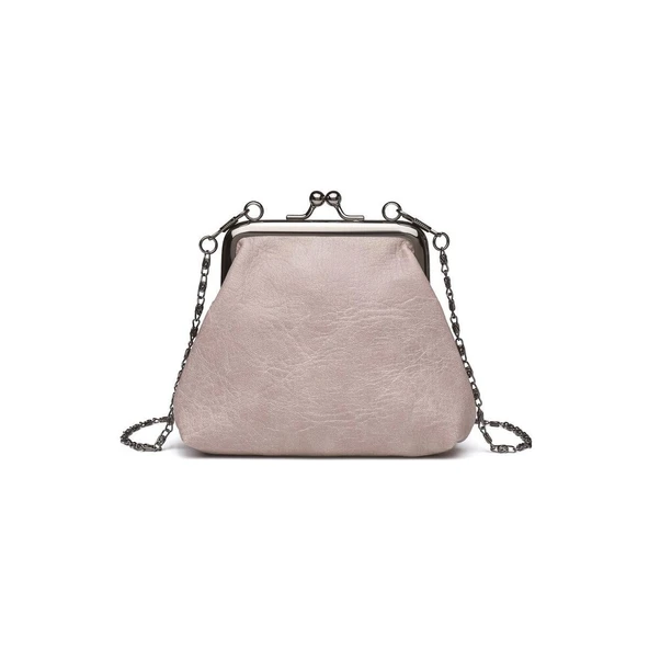 Mini Boy Yıkama Deri Burslu Kadın Kese 21-K Barcelona 1907-7 - 2