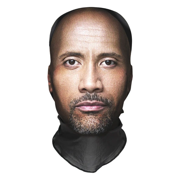 The Rock  3 Boyutlu Nefes Alabilen Ünlü Maskesi - 2