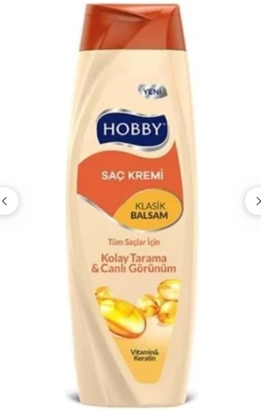 Hobby Klasik Balsam Saç Kremi 500 Ml 3 LÜ FIRSAT PAKETİ
