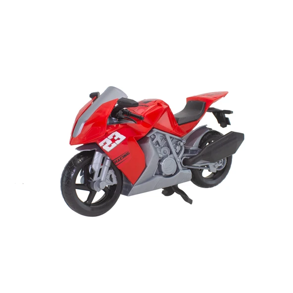 Oyuncak Motosiklet Sürtmeli 30 Cm