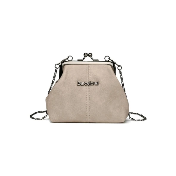 Mini Boy Yıkama Deri Burslu Kadın Kese 21-K Barcelona 1907-7
