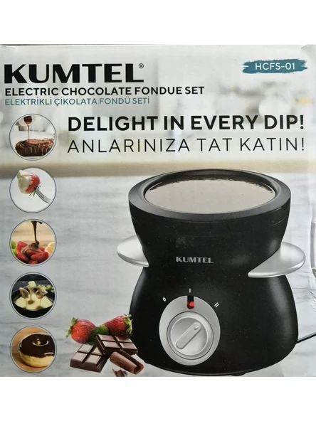 Kumtel Hcfs-01 Elektrikli Çikolata Fondü Seti - 2