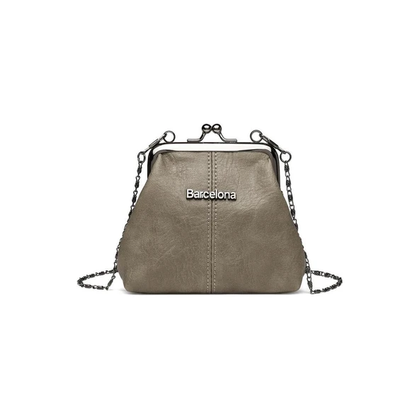 Mini Boy Yıkama Deri Burslu Kadın Kese 21-K Barcelona 1907-7