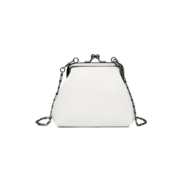 Mini Boy Yıkama Deri Burslu Kadın Kese 21-K Barcelona 1907-7 - 2