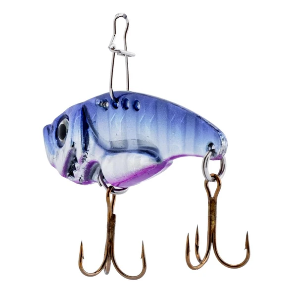 Vibrasyon Yem - LRF/Spin Jig - Fishack VibraX - 15g 55mm - Electric Sunset - UV Boyalı - Resim 3