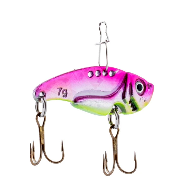 Vibrasyon Yem - LRF/Spin Jig - Fishack VibraX - 7g 40mm - Sparkle - UV Boyalı - Resim 3