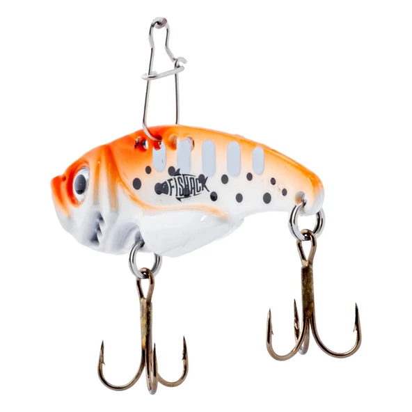 Vibrasyon Yem - LRF/Spin Jig - Fishack VibraX - 15g 55mm - Snow Drift - UV Boyalı - Resim 3