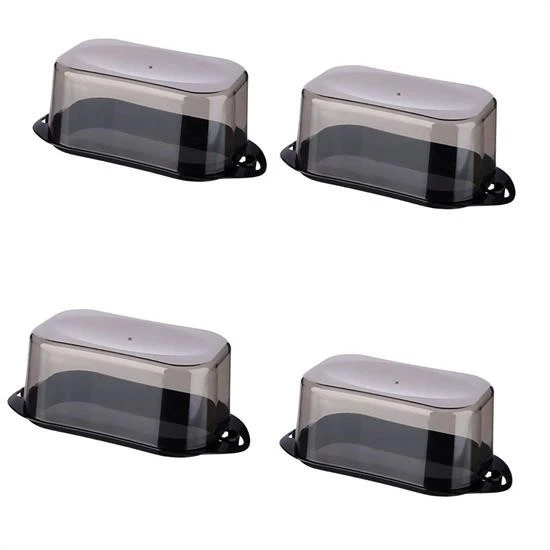 BUFFER® Kilitli Plastik Kapaklı Kahvaltılık Tereyağlık Peynirlik Erzak Saklama Kabı Ap-9428 - Resim 7