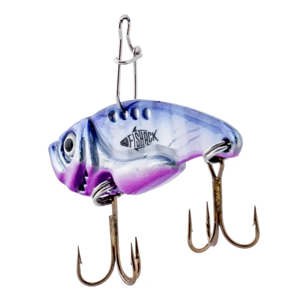 Vibrasyon Yem - LRF/Spin Jig - Fishack VibraX - 7g 40mm - Electric Sunset - UV Boyalı - Resim 3