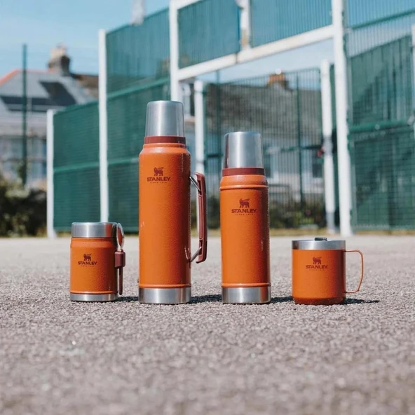 Stanley The Legendary Classic Bottle 1l 10-08266-061 Hammertone Clay - 4