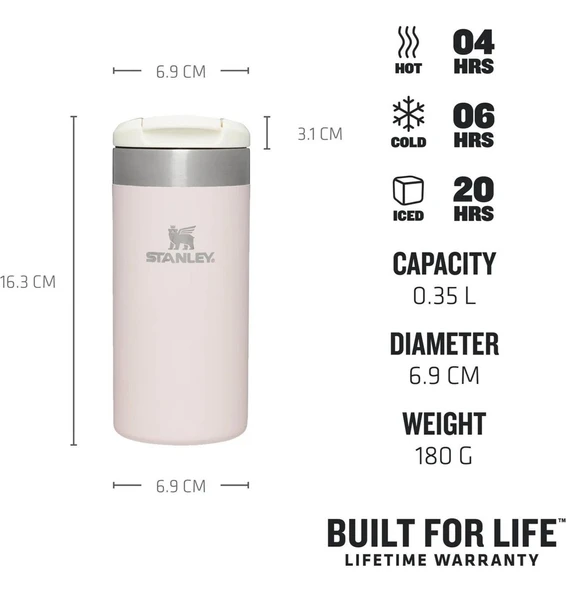 Stanley The Aerolight Transit Termos Bardak 0.35 Lt - 4