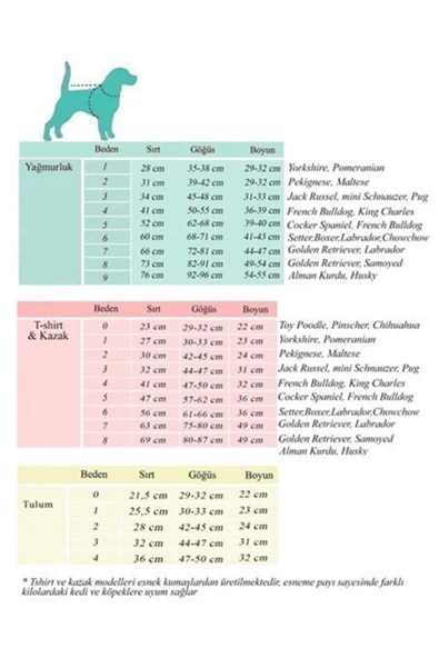 Alphadog Kisses Orange Köpek T-shirtü (2 KG-6 KG ARASINA UYGUN BEDENLERDE) - 2