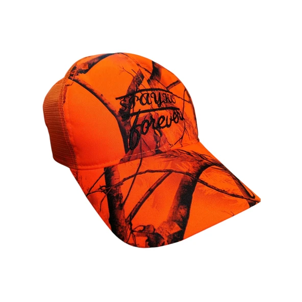 Turuncu Orman Fileli Spayko Forever Avcı Şapkası ürün görseli 1