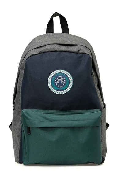 Lumberjack Tex Est Clr Gri Mavi Yeşil Sırt Çantası ürün görseli