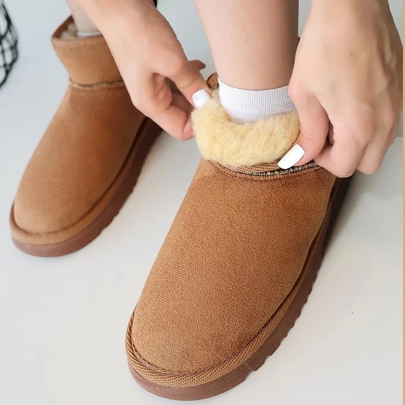 Elsa Taba Süet Bot - 4