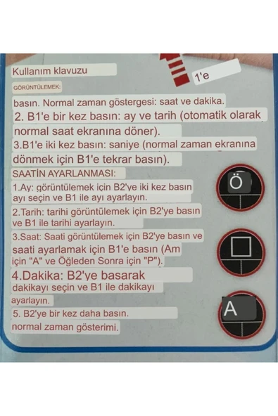 Squid Game Çocuk Kol Saati Pil Takılabilir - 4