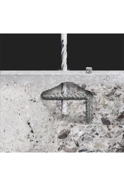 Kwb Hb44 C4 Sds Plus Beton Matkap Ucu 4 Elmaslı Uç 12x160 - 4