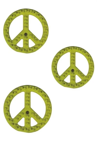 Barış Kemiği Renkli Diş Temizleme Kedi Köpek Aktivite Oyuncağı - Resim 6