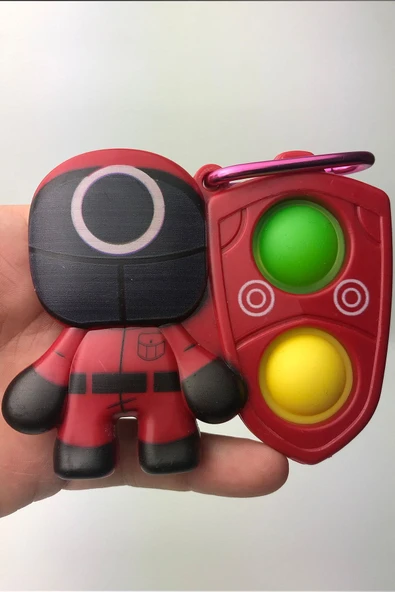 GD UNICORN Squid Game Popit Anahtarlık 1 Adet - 3