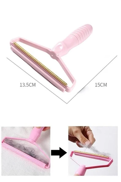 Çift Taraflı Elbise Kazak Plastik Kumaş Tüy Alma ve Tiftik Temizleyici Toplayıcı Taşınabilir - 4