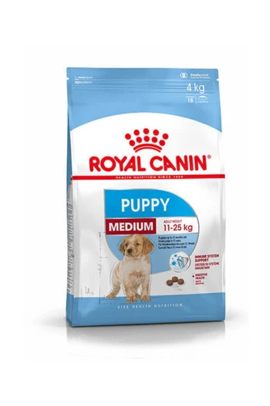 Royal Canin Medium Junior Orta Irk Yavru Köpek Maması 4 kg ürün görseli