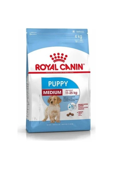 Royal Canin Medium Junior Orta Irk Yavru Köpek Maması 4 kg ürün görseli