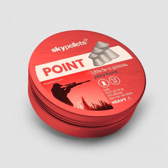 Skypellets 5.5mm Heavy Point 16.97g/1.10gr 250 Adet Havalı Saçması ürün görseli 1