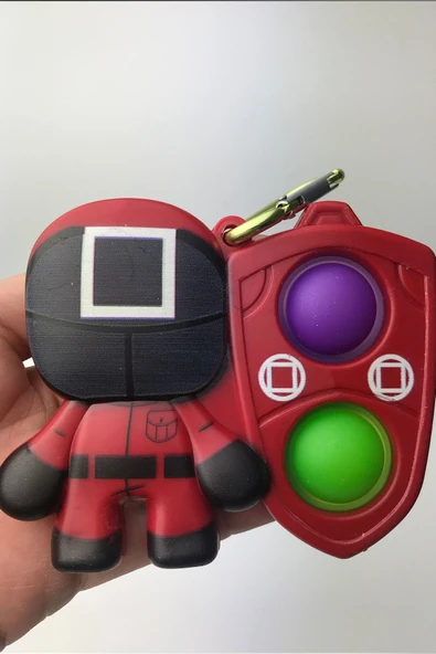 GD UNICORN Squid Game Popit Anahtarlık 1 Adet - 5