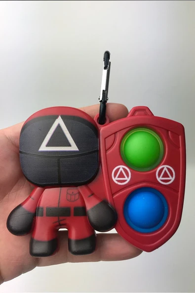 GD UNICORN Squid Game Popit Anahtarlık 1 Adet - 4