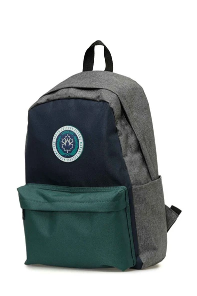 Lumberjack Tex Est Clr Gri Mavi Yeşil Sırt Çantası - Resim 2