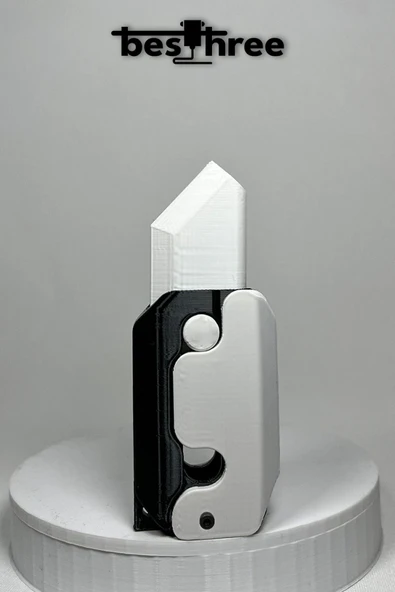 Besthree Gravity Knife- Stres Bıçağı ( Siyah-beyaz) Farklı Renkler