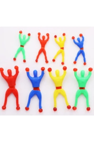 Star 12 Adet Akrobat Spıderman - Cama Yapışan Spıderman - 2