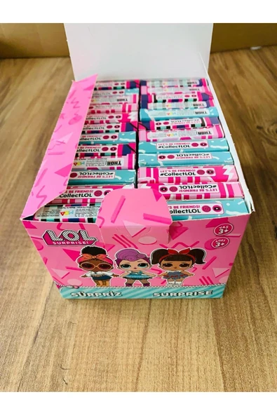Demi Store LOL Bebek Mini Sürpriz Tam Kutu 24 lü Oyun Kartları - 2