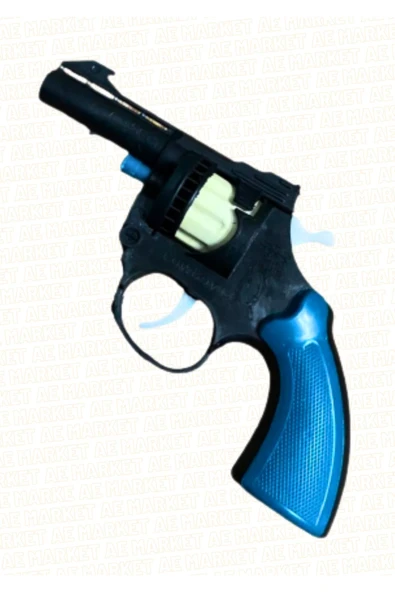 AE Market 18 Kapsül Mantar Mermili Kovboy Tabanca Çat Pat Kapsül Mantar Tabancası Karışık Renk Gönderilir - 5