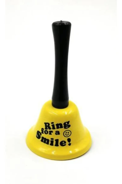 RockerStore Rıng For A Smıle Zil Çan Sarı