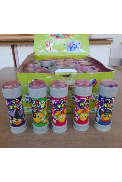TOYS BUMBUM Köpük Baloncuk Bumbum eğlenceli nostaljik 36 adet