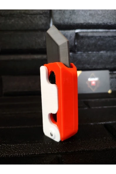 Tezgah3d Gravity Knife (STRES BIÇAĞI) Havuç Bıçak Kıpır Bıçak Oyuncak/turuncu Farklı Renk - 2