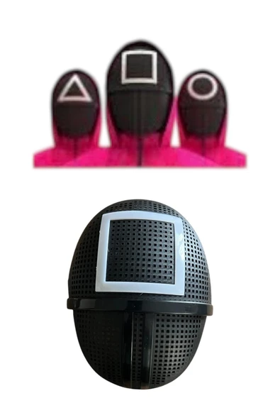 SIFIR312 Işıklı Squid Game Maskesi - 3 Kademeli Işıklı Squid Game Maskesi - Squid Game Karakter Maskesi - 2