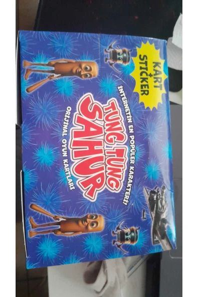 MyClean Tung Tung Sahur Oyun Kart Sticker 24 Mini Kutu Popüler Oyun - 4