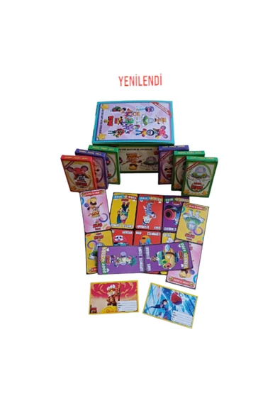 BRAWL Stars 6 Mini Kutu (36 Kart 6 Adet Stıcker Toplam 42 Adetli Oyun Kartı)Kutusuz - 2